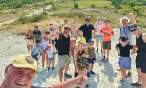 Begeleide wandeling rond de camping in het Quercy Blanc